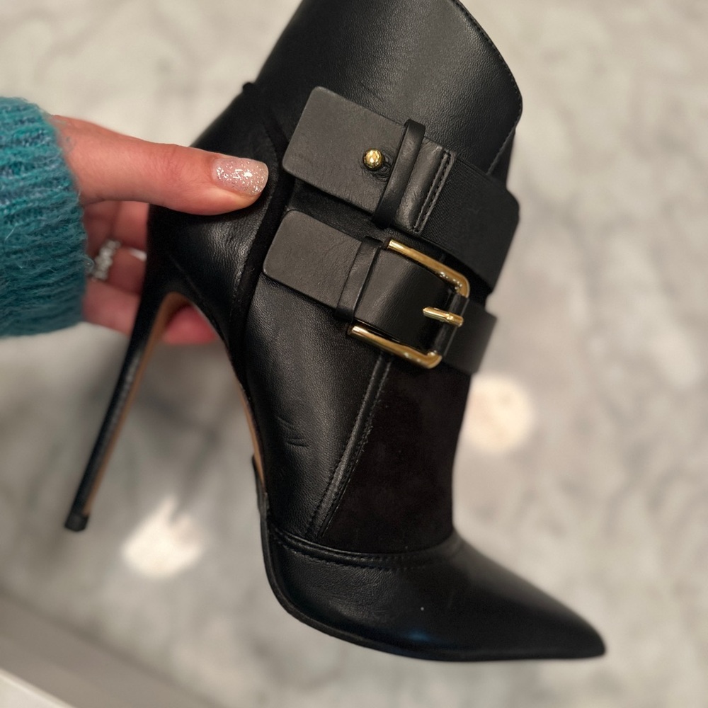 BALMAIN Black Booties - Picture 4 of 10